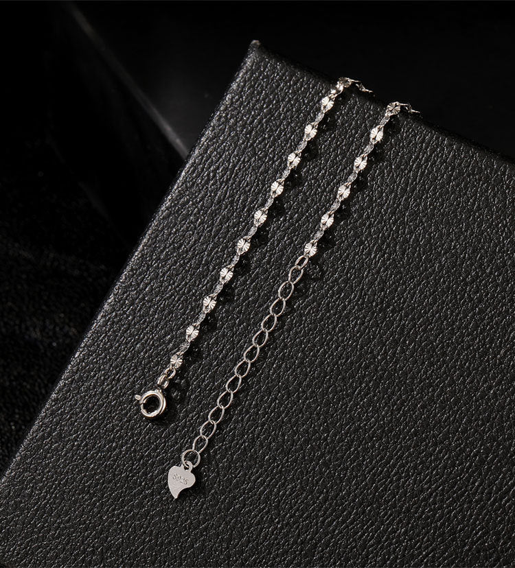 Collana in argento 925 con diamanti