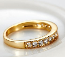 Zircon Wedding Ring