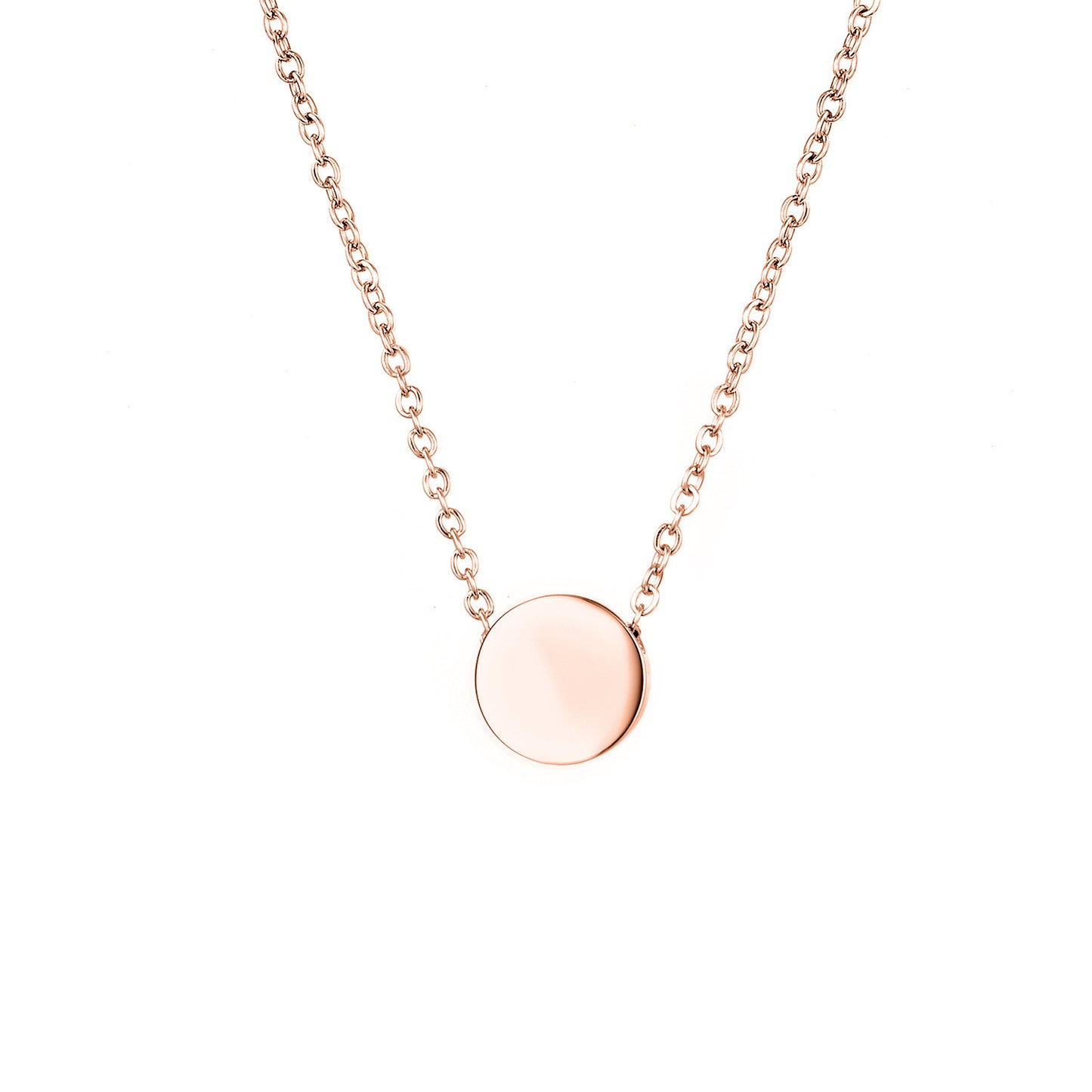 Round Pendant Necklace