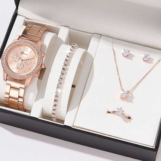 Watch and Jewelry Set